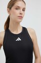Топ для тренировок adidas Performance чёрный HZ4281