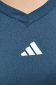 adidas Performance t-shirt treningowy Train Essentials Minimal Branding HZ5663 zielony