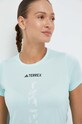 adidas TERREX t-shirt sportowy Agravic turkusowy HZ6260