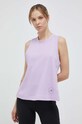 adidas by Stella McCartney top fioletowy IA1513