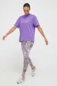 Kratka majica adidas by Stella McCartney vijolična