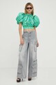 Rotate póló 1111182804 zöld AW23