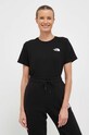 Odzież The North Face t-shirt NF0A86XNKY41 czarny
