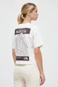 beige The North Face t-shirt in cotone