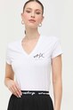 Armani Exchange t-shirt biały 6RYT06.YJC7Z