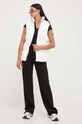 Armani Exchange tricou din bumbac 8NYT81.YJG3Z negru AW23