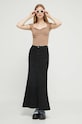Μπλουζάκι Hollister Co. KI339.3319.400 μπεζ AW23