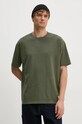 Samsoe Samsoe tricou din bumbac verde M22300090