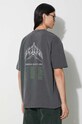 Samsoe Samsoe t-shirt bawełniany szary M23300068