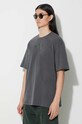 Samsoe Samsoe t-shirt bawełniany M23300068 szary