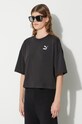 Puma tricou din bumbac negru 621381