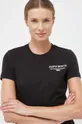 crna Pamučna majica Puma Ženski