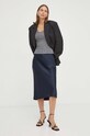 Вълнен топ Herskind 4946825 сив AW23