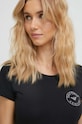 Odzież Emporio Armani Underwear t-shirt lounge 163139.3F223 czarny