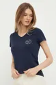 mornarsko plava Homewear majica kratkih rukava Emporio Armani Underwear Ženski