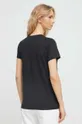 Pamučna homewear majica kratkih rukava Emporio Armani Underwear crna