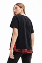 Desigual t-shirt czarny