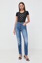 Μπλουζάκι Guess W3BI53.J1314 μαύρο AW24