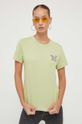 Vans t-shirt bawełniany zielony VN000ABSBYY1