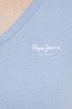 Pepe Jeans t-shirt bawełniany niebieski PL505305.563