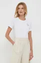 λευκό Βαμβακερό μπλουζάκι Pepe Jeans Chantal
