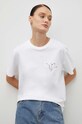 PS Paul Smith t-shirt bawełniany biały W2R.G799.LP4122
