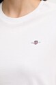 Хлопковая футболка Gant 4200200 белый