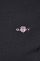 Gant t-shirt bawełniany czarny 4200200