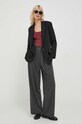 Top United Colors of Benetton 1MEBDH00K.7G2 μπορντό AW23
