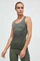 Топ для тренувань Hummel Clea 210509 зелений AW23
