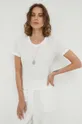 λευκό Βαμβακερό μπλουζάκι American Vintage