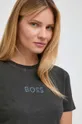 Boss Orange t-shirt bawełniany BOSS ORANGE Materiał zasadniczy: 100 % Bawełna, Ściągacz: 96 % Bawełna, 4 % Elastan