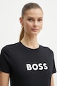 Bavlnené tričko BOSS Orange BOSS ORANGE čierna 50501139