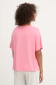 HUGO tricou lounge 50490707 roz SS25
