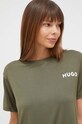 HUGO t-shirt lounge zielony 50490707