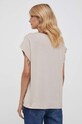 Odzież Sisley t-shirt 3QU4L103S.3A6 beżowy