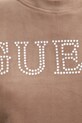Guess tricou din velur COUTURE V3BI01.KBXI2 bej