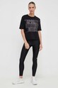 Guess t-shirt bawełniany V3BI14.I3Z14 czarny AW23
