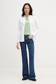 Tommy Hilfiger tričko dámské bavlněné WW0WW40276 zelená SS26