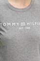 Бавовняна футболка Tommy Hilfiger WW0WW40276 сірий