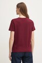 Odzież Tommy Hilfiger t-shirt bawełniany WW0WW40276 bordowy