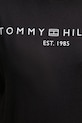 Bavlnené tričko Tommy Hilfiger WW0WW40276 čierna