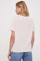 Odzież Tommy Hilfiger t-shirt bawełniany WW0WW39781 różowy