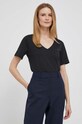 Хлопковая футболка Tommy Hilfiger WW0WW39781 чёрный AW24