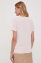 Îmbrăcăminte Tommy Hilfiger tricou din bumbac WW0WW39848 roz