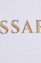 Βαμβακερό μπλουζάκι Trussardi Γυναικεία