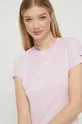 różowy Tommy Jeans t-shirt