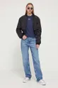 Μπλουζάκι Tommy Jeans σκούρο μπλε