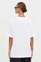 Odzież Tommy Jeans t-shirt bawełniany DW0DW16456 biały