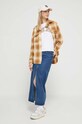 Tommy Jeans t-shirt bawełniany DW0DW16457 biały AW23